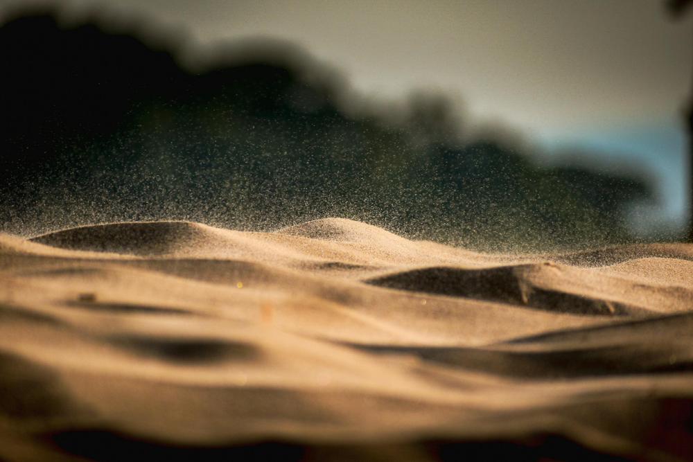 Dust particles