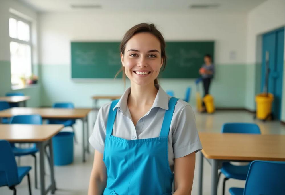 cleaning staff