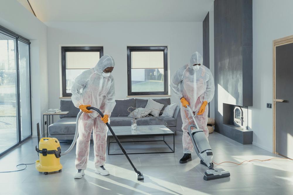 cleaning team